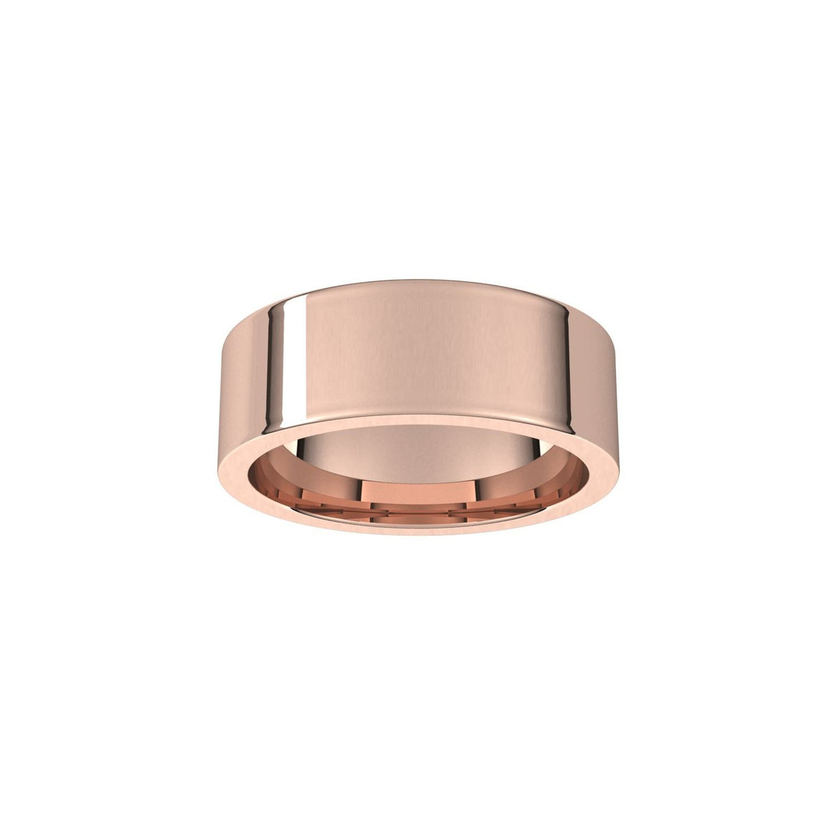 Comfort-Fit Flat Band, 7 mm