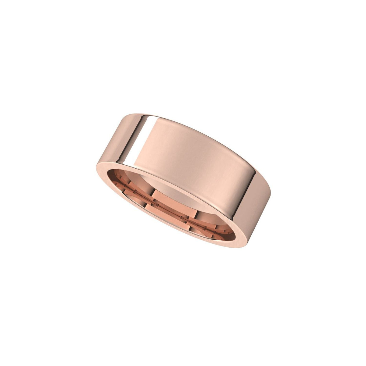 Comfort-Fit Flat Band, 7 mm