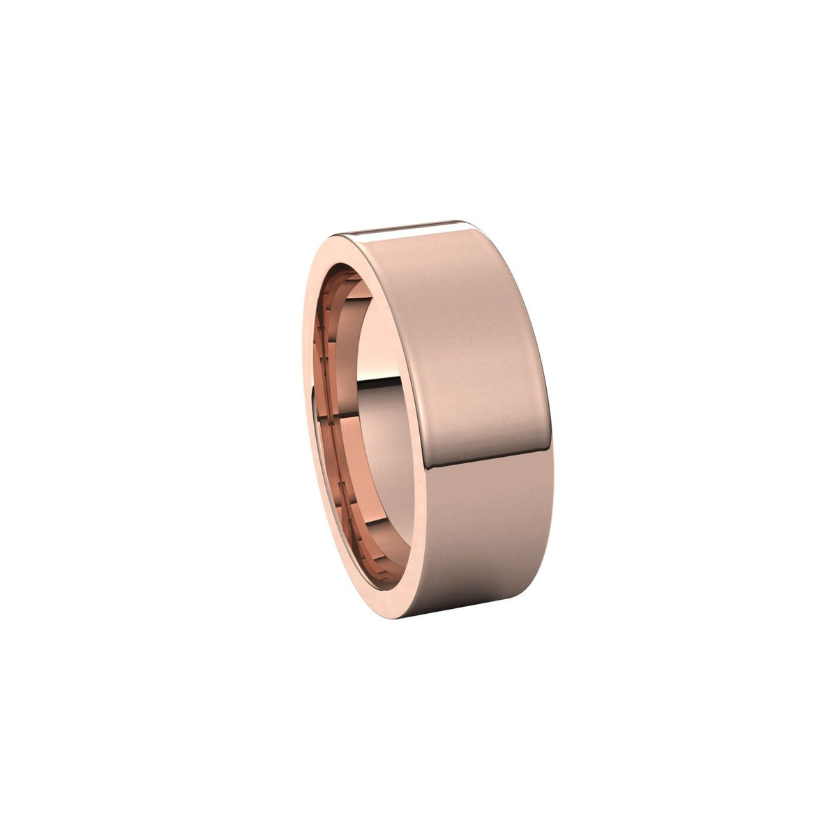 Comfort-Fit Flat Band, 7 mm