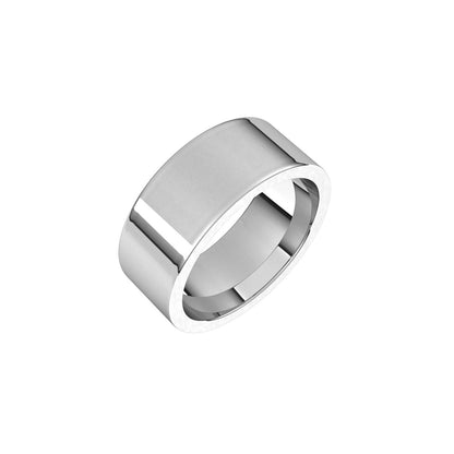 Comfort-Fit Flat Band, 8 mm