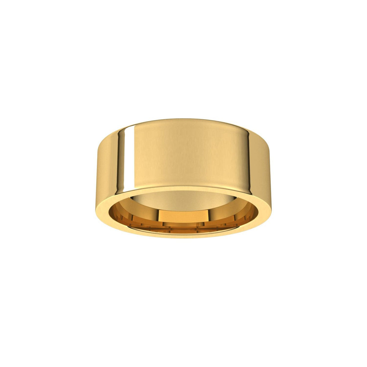 Comfort-Fit Flat Band, 8 mm