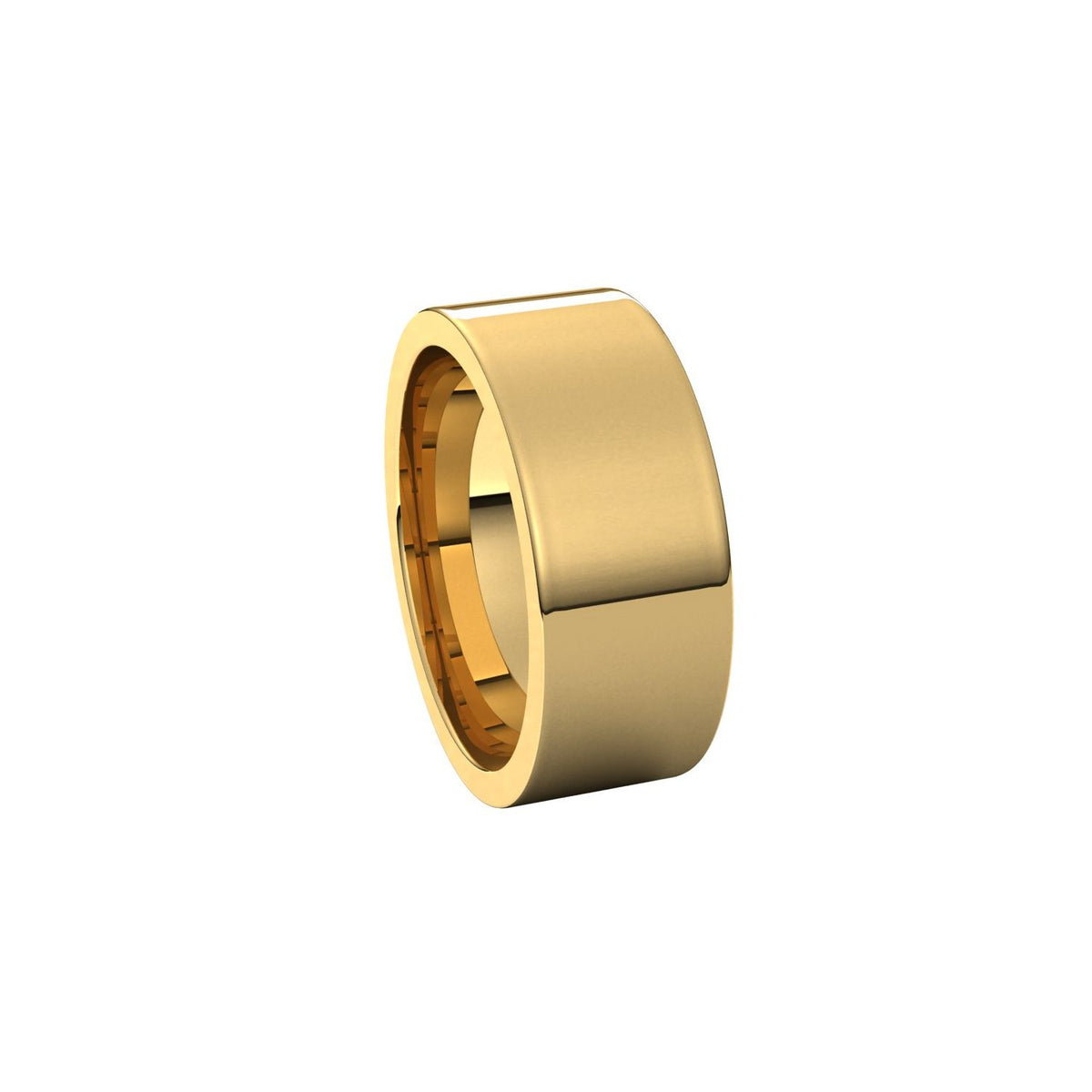 Comfort-Fit Flat Band, 8 mm