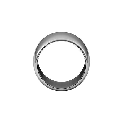 Sterling Silver Half Round Band