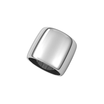 Sterling Silver Half Round Band
