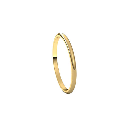Lightweight Half Round Band, 1.5 mm