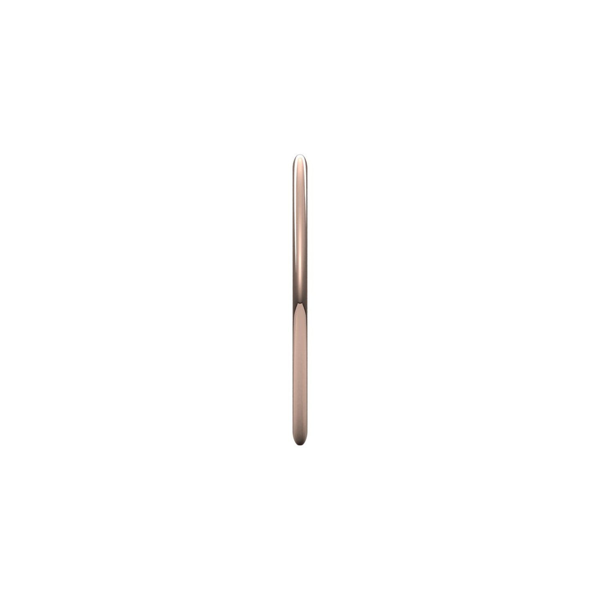 Lightweight Half Round Band, 1 mm