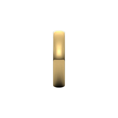 Lightweight Half Round Band, 4 mm