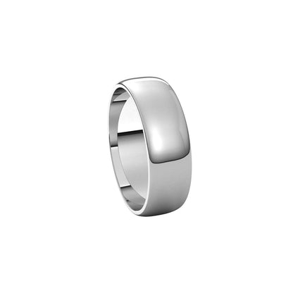 Lightweight Half Round Band, 6 mm