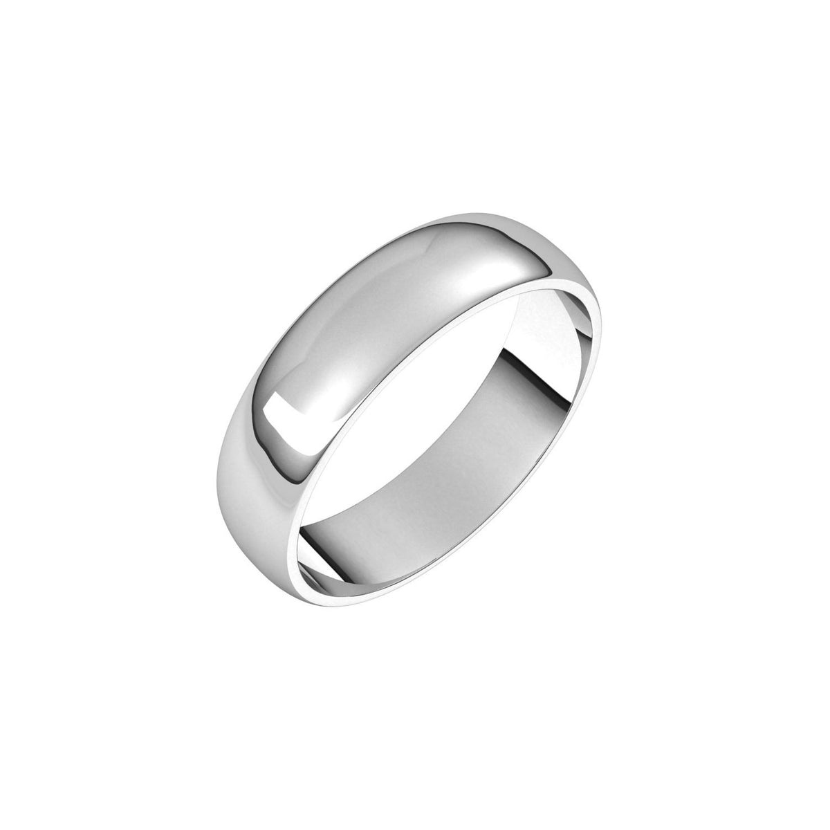 Lightweight Half Round Band, 5 mm