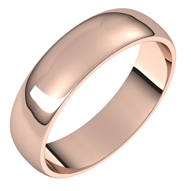Lightweight Half Round Band