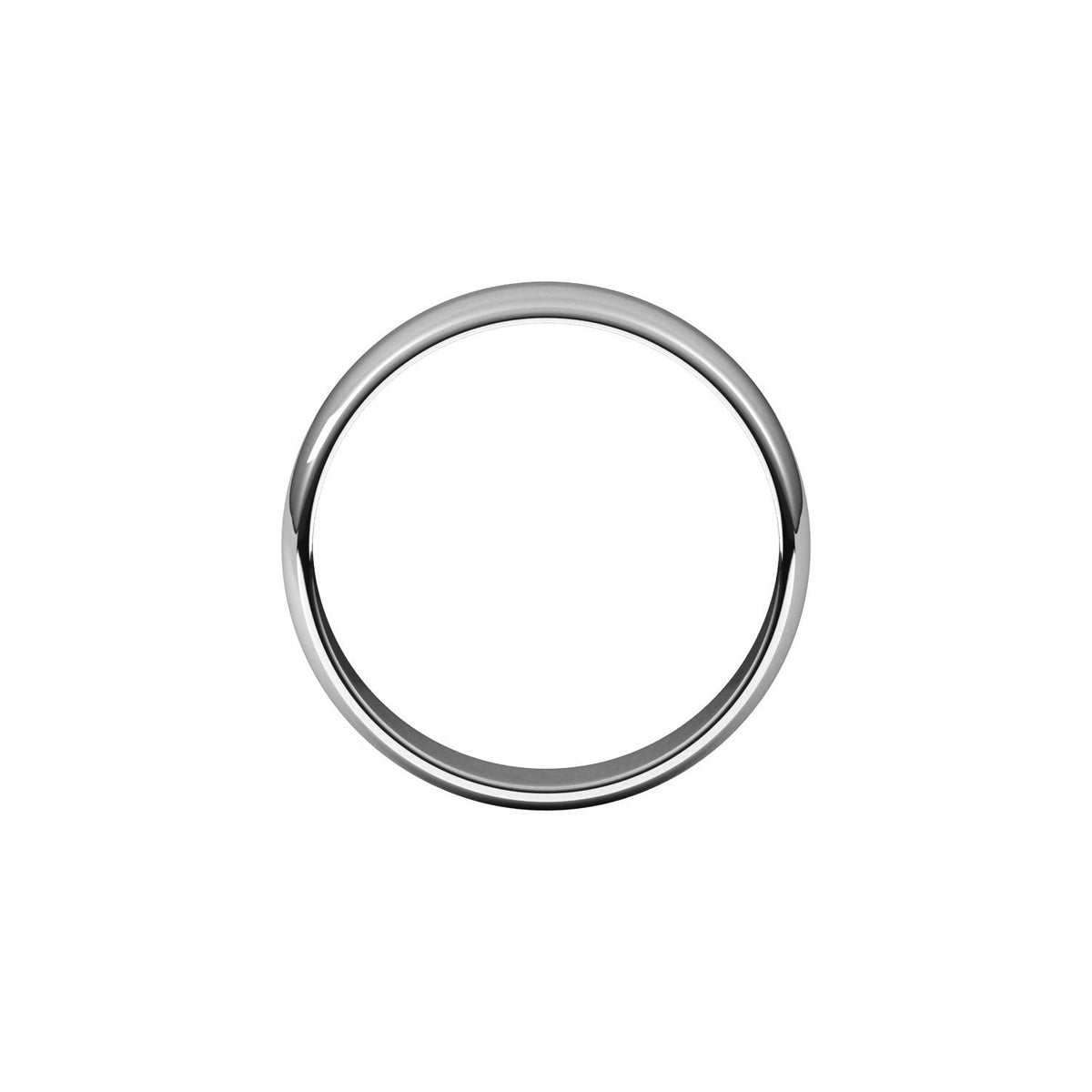 Lightweight Half Round Band, 5 mm