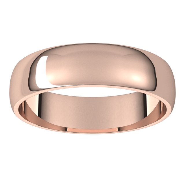 Lightweight Half Round Band