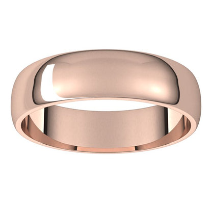 Lightweight Half Round Band