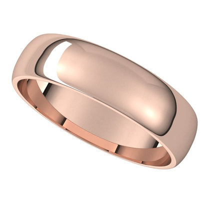Lightweight Half Round Band