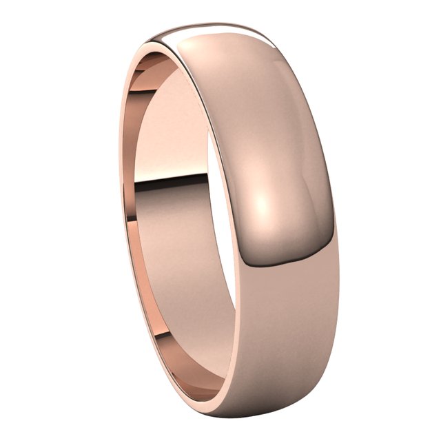 Lightweight Half Round Band
