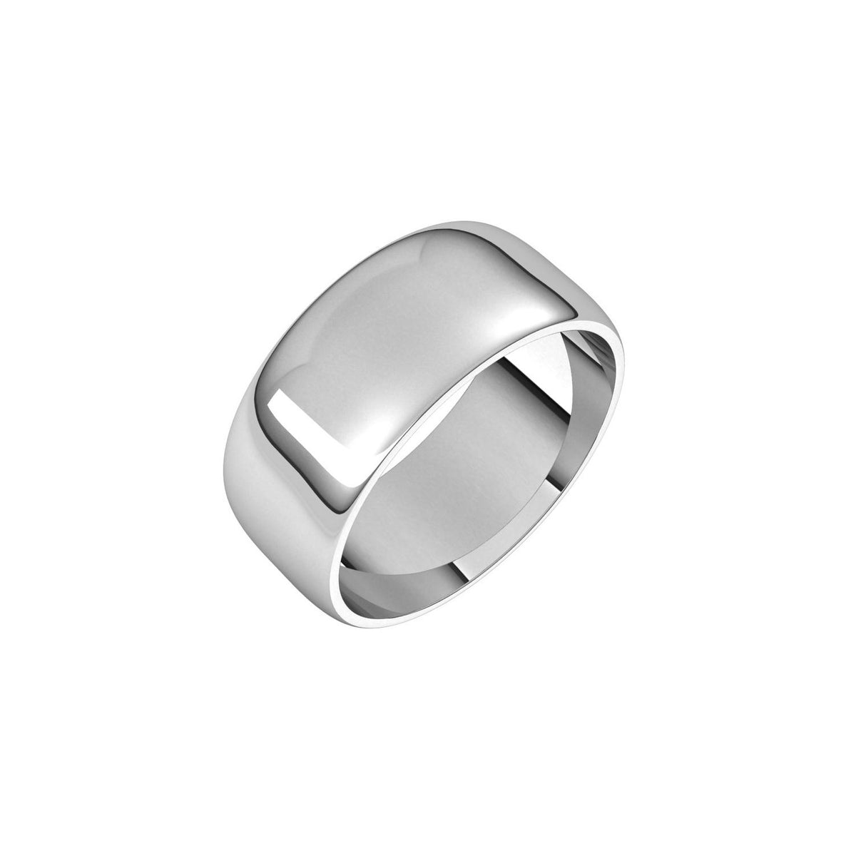 Lightweight Half Round Band, 8 mm
