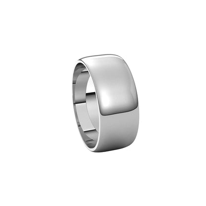Lightweight Half Round Band, 8 mm
