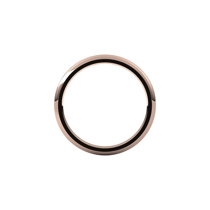 Comfort-Fit Half Round Band, 1.5 mm