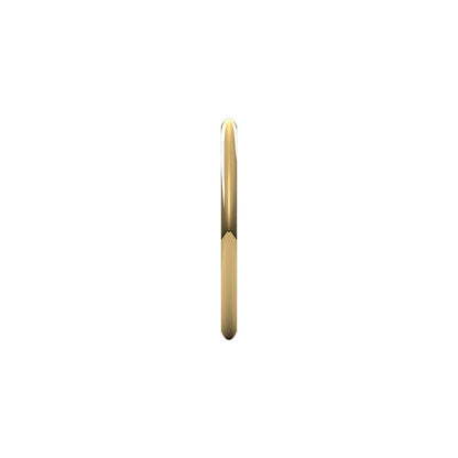 Comfort-Fit Half Round Band, 1.5 mm