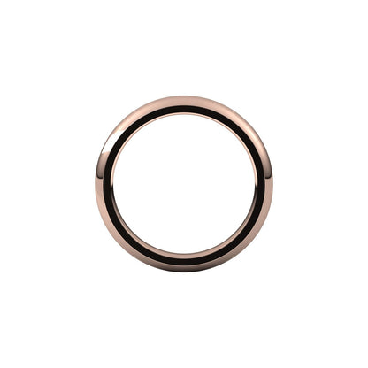 Comfort-Fit Half Round Band, 3 mm