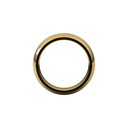 Comfort-Fit Half Round Band, 6 mm (IR)