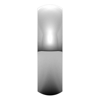 14K X1 White Gold Comfort-Fit Half Round Band