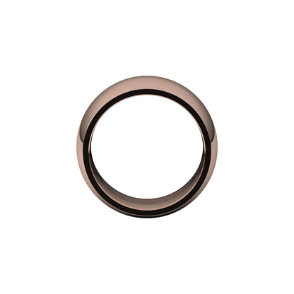 Comfort-Fit Half Round Band, 12 mm