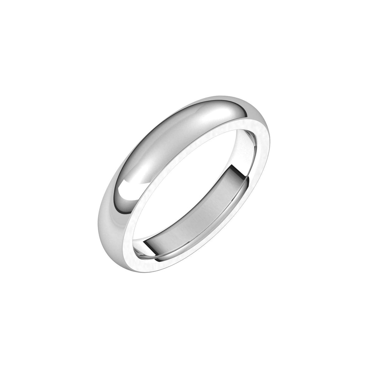 Heavyweight Comfort-Fit Half Round Band