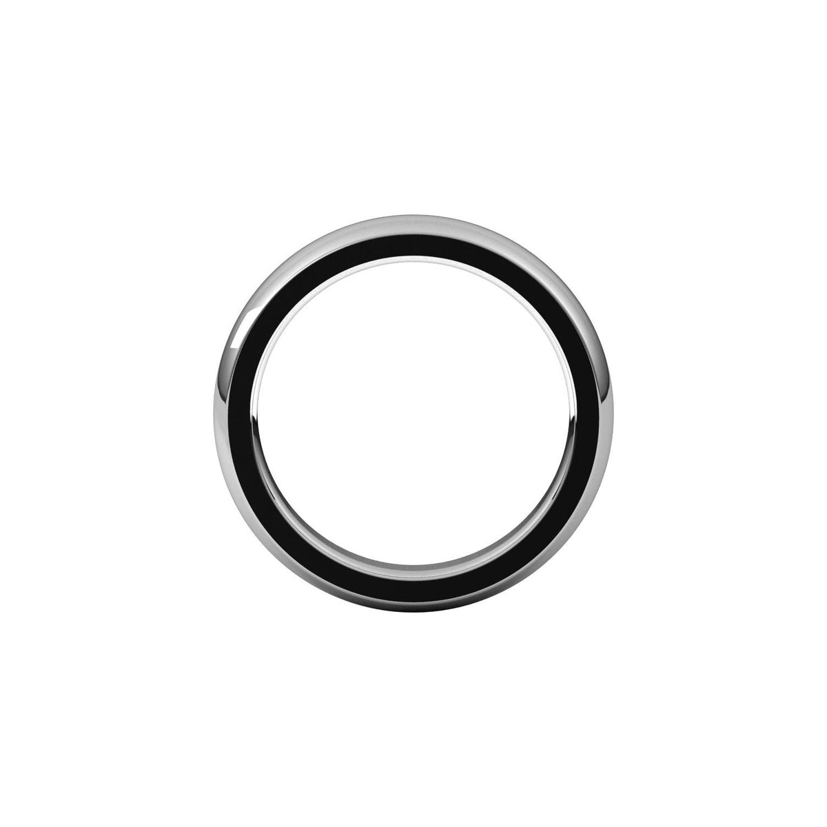 Heavyweight Comfort-Fit Half Round Band