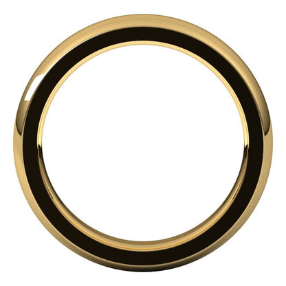Heavyweight Comfort-Fit Half Round Band