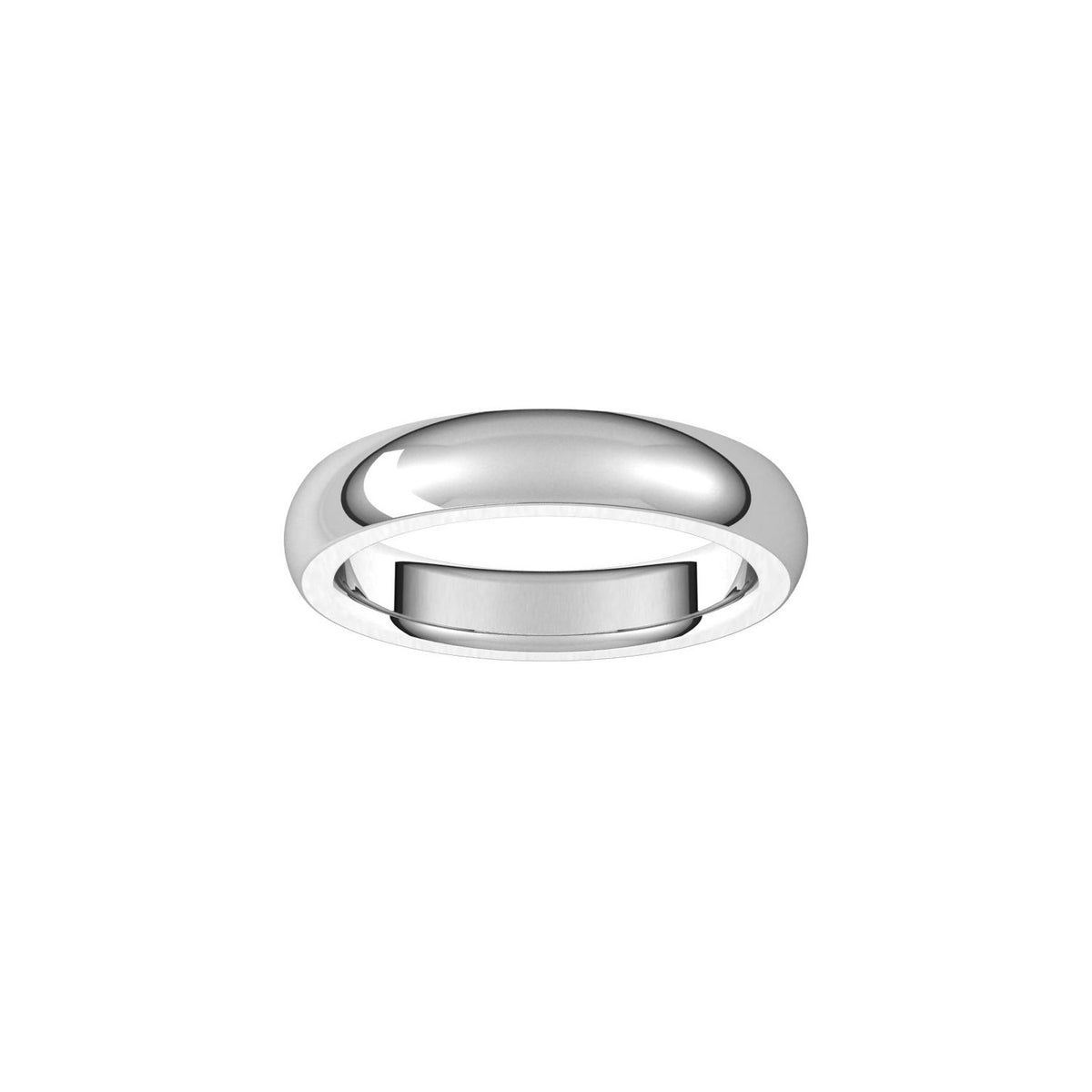 Heavyweight Comfort-Fit Half Round Band