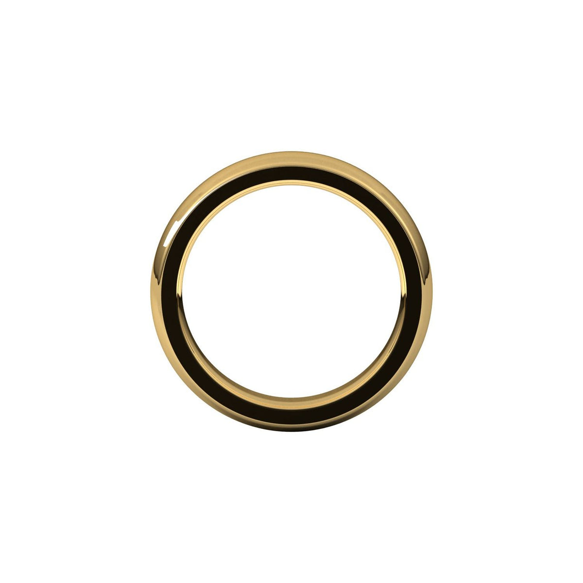 Heavyweight Comfort-Fit Half Round Band