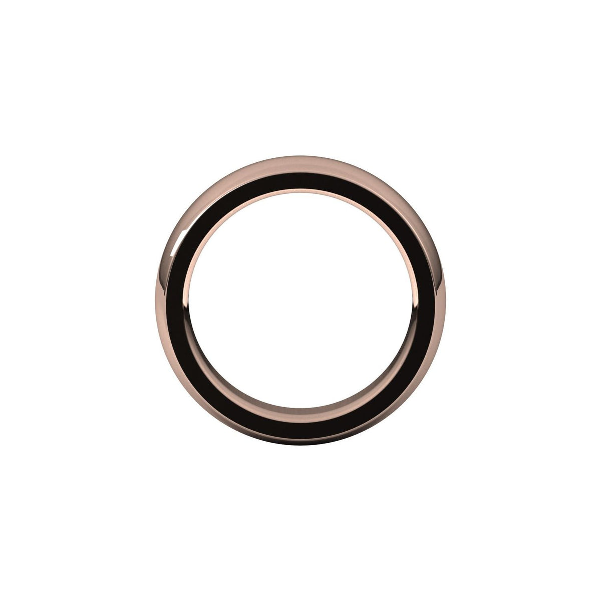 Heavyweight Comfort-Fit Half Round Band