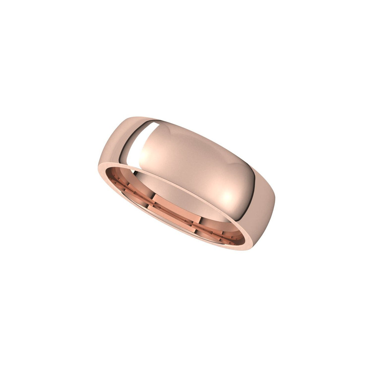 Half Round Comfort Fit Light Band