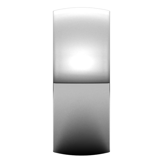 Sterling Silver Lightweight Comfort-Fit Half Round Band