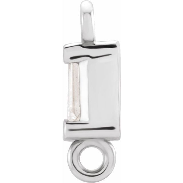 .025 CT Natural Diamond Link, 3.09 mm x 8.52