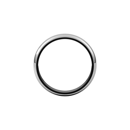 Milgrain Half Round Band