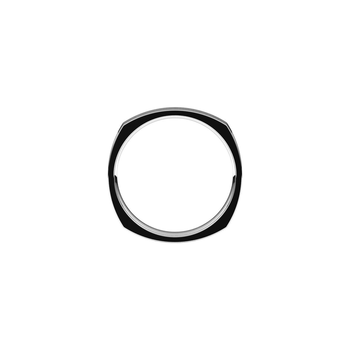 Comfort-Fit Square Band, 3 mm