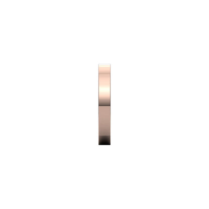 Comfort-Fit Square Band, 3 mm