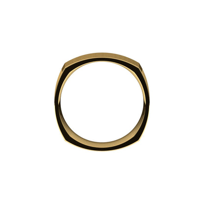 Comfort-Fit Square Band, 9 mm