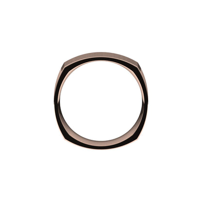 Comfort-Fit Square Band, 8 mm, Style 2