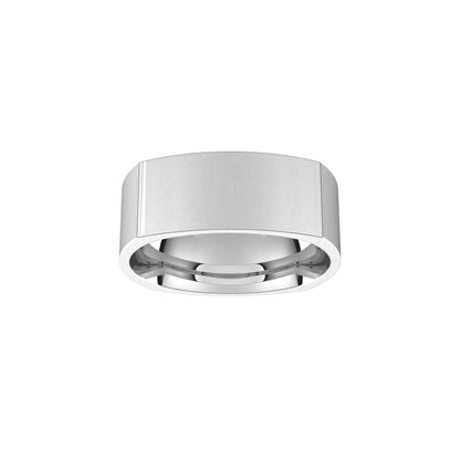 Continuum Sterling Silver Comfort-Fit Square Band