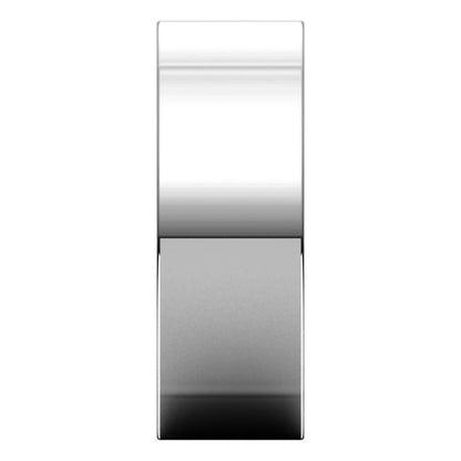 Sterling Silver Comfort-Fit Square Band