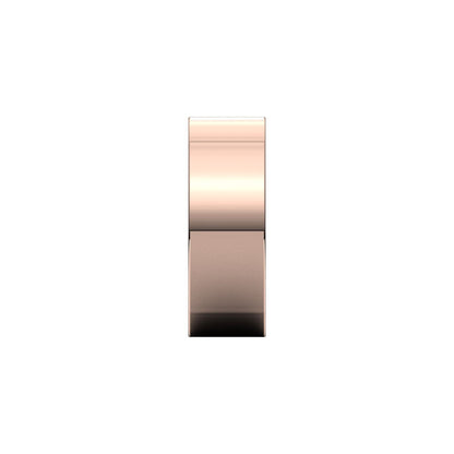 Comfort-Fit Square Band, 8 mm, Style 2