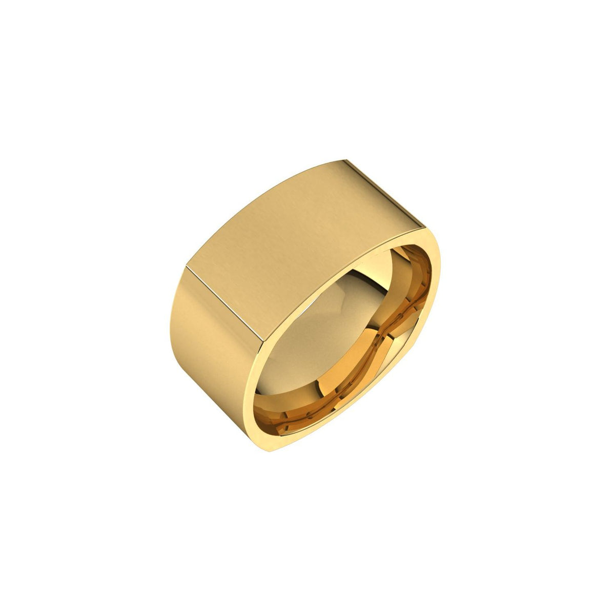 Comfort-Fit Square Band, 9 mm