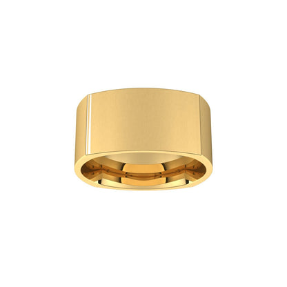 Comfort-Fit Square Band, 9 mm