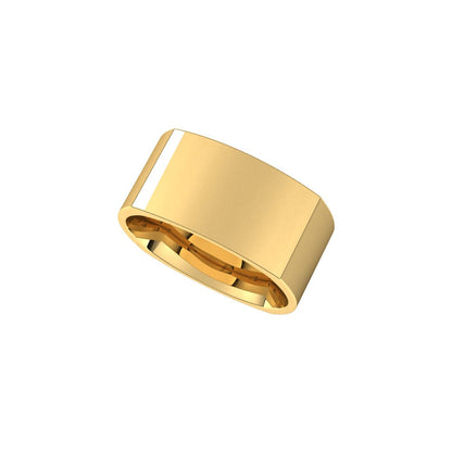 Comfort-Fit Square Band, 9 mm