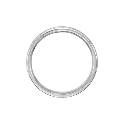 Platinum Design-Engraved Comfort-Fit Band
