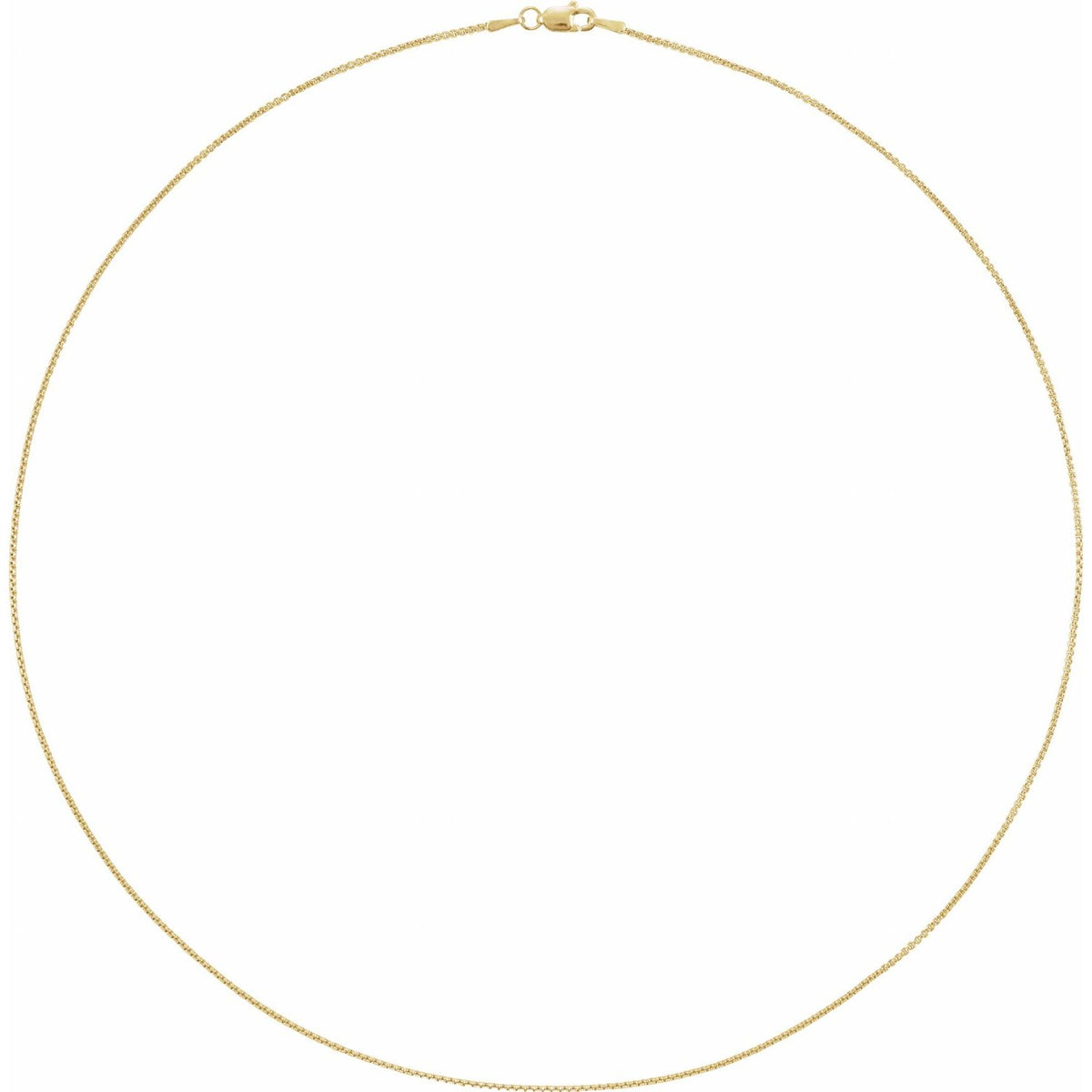 Rounded Box 18" Chain (CH1092)