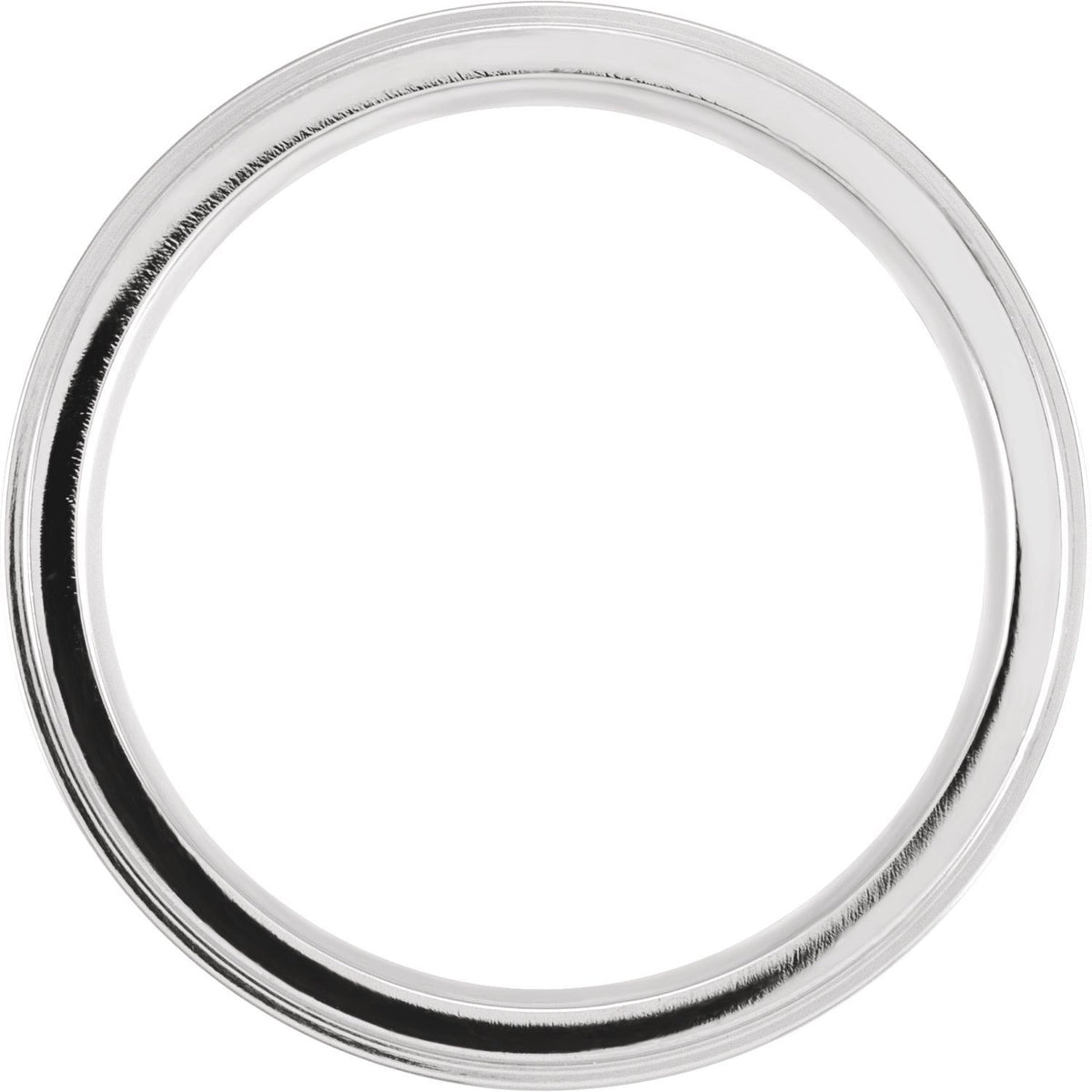 Cobalt Stepped-Edge Grooved Flat Band